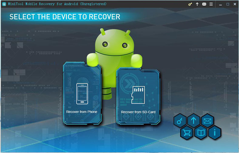 minitool mobile recovery driver