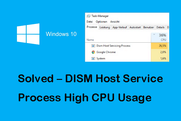 DISM Host Servicing Process