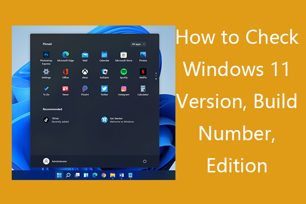 Windows 11 Version Numbers Build Numbers Major Minor Build Rev