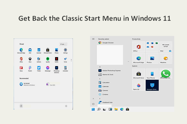 Stardock Start11: Restore the Classic Start Menu in Windows 10 and 11.