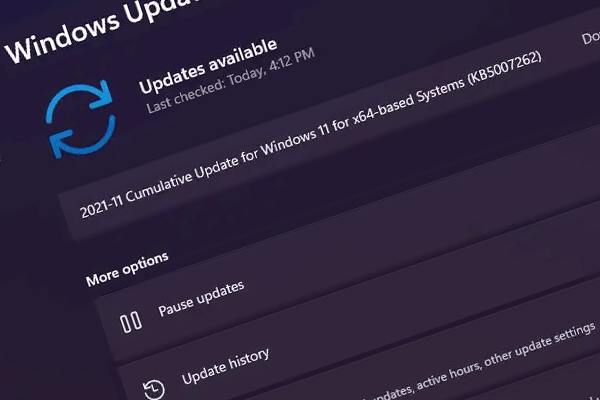 Windows 11 Kb5007262 Released With Bug Fixes New And Improvements Minitool 3626