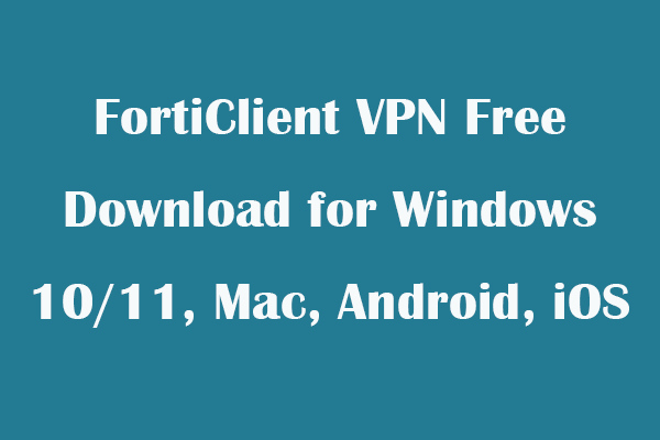 forticlient vpn free download mac