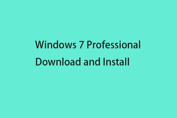 Windows 7 (Windows) - Download