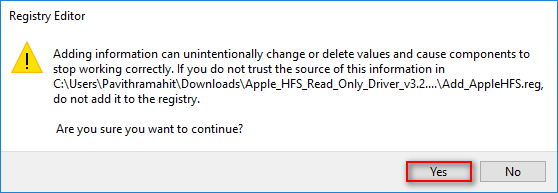 mac formatted disk on windows