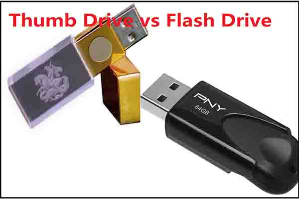 Drive VS Flash Drive: Compare Them and Make a Choice