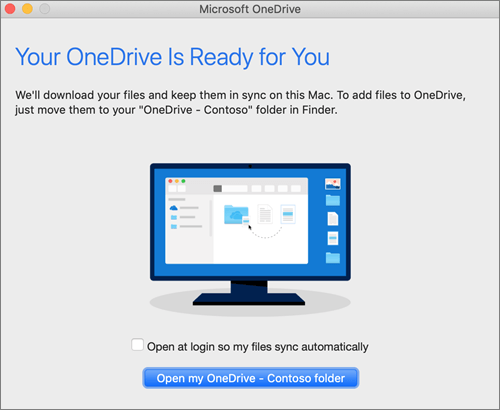 onedrive for business mac update