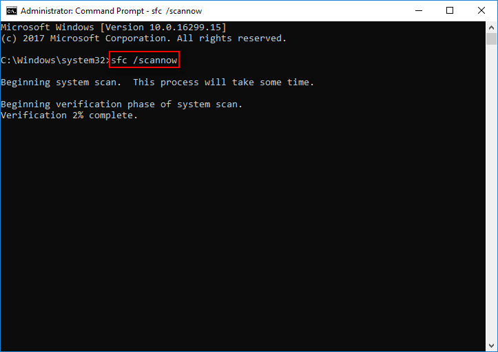 windows 10 common command prompt list