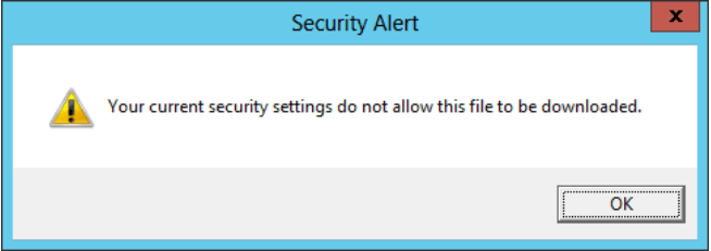 3 Ways To Your Current Security Settings Do Not Allow This Action 9042