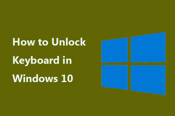 how to lock computer with keyboard windows 10
