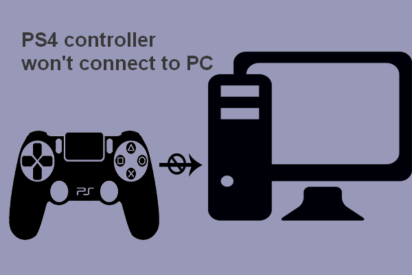 ps4 controller not connecting to pc wired
