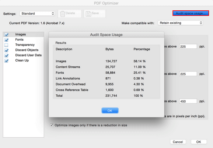 how do you make a pdf smaller in preview for mac