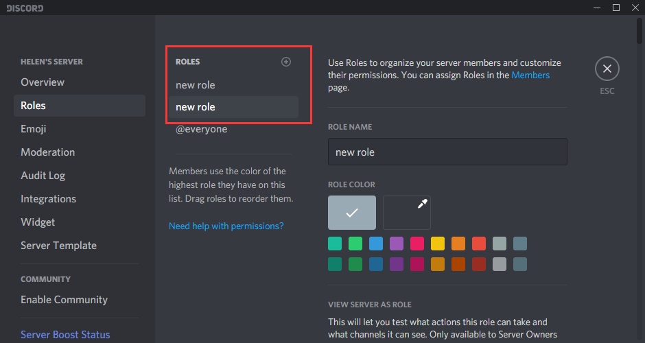 Tutorials How To Add Assign Edit Remove Roles In Discord