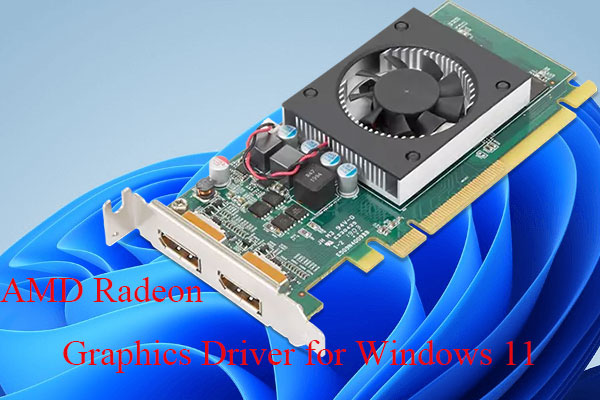 Download AMD Radeon Graphics Driver for 11 (Game/Feature)