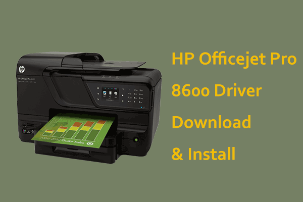 hp 8600 software and drivers