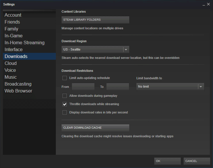 workshop mods wont download just sits there steam