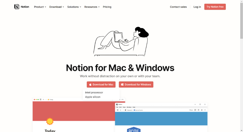 download notion macbook