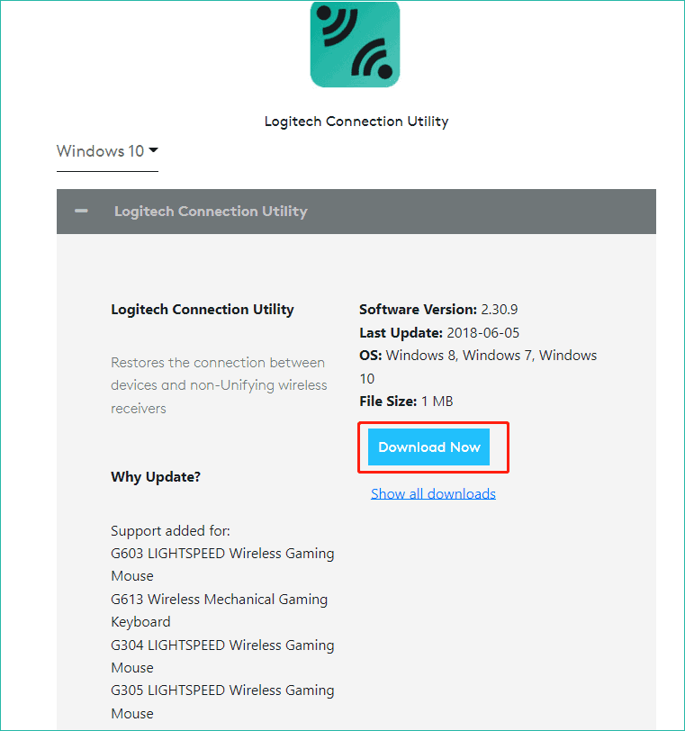 Is Logitech Connection Utility to Download/Install It